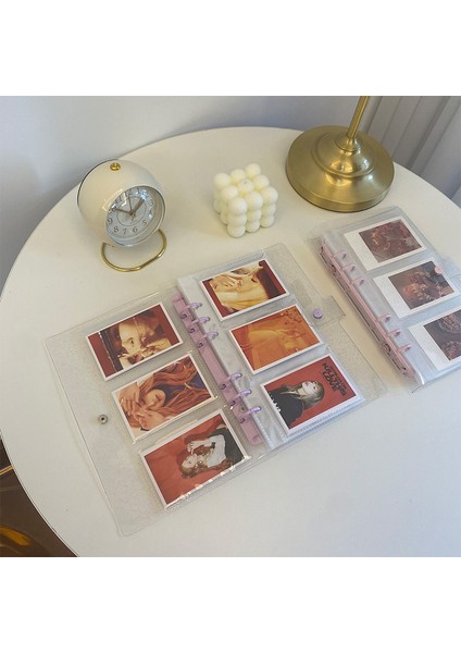 Glitter Pembe Skysonıc Bağlayıcı Defterler ve Kartpostallar Organizatör + 5 Adet Iç Çanta Etiket Kartları Depolama Tutucu Gevşek Yaprak Dıy Dizüstü Yedekler (Yurt Dışından) indirimleri