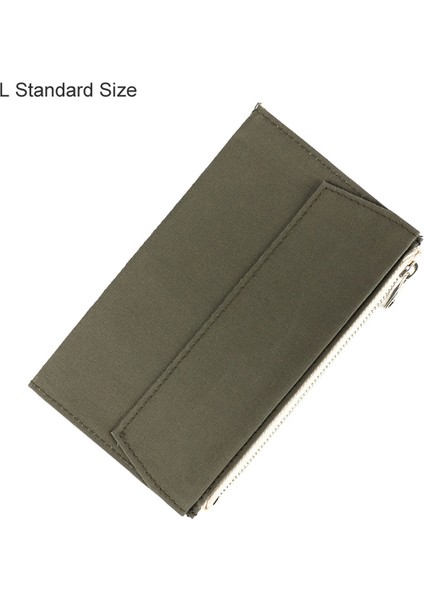 L Yeşil Standart Fromthenon Retro Saklama Çantası Midori Gezgin Dizüstü Planlayıcısı Fermuarlı Cebi Kart Tutucu Dosya Çantası Vintage Okul Kırtasiye (Yurt Dışından)