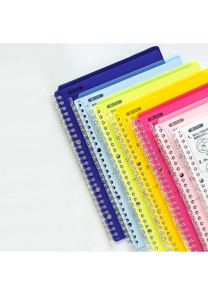A5 10 Sayfa Cg Japonya Kokuyo Kırtasiye Gevşek Kitap Katlanabilir Iki Çekirdekli Ultra-Ince Bağlayıcı B5/26 Delikli Bağlayıcı Not Defteri A5/20 Delik (Yurt Dışından) fırsatları