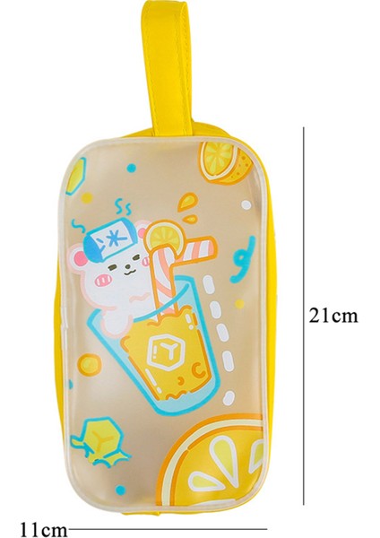 Stil 2 Kızlar Için Kalem Kutuları Kawaii Şeffaf Kalem Kutusu Büyük Kapasiteli Estuches Piornik Kalem Kutusu Trousse Scolaire Kalem Çantası (Yurt Dışından) fırsatları