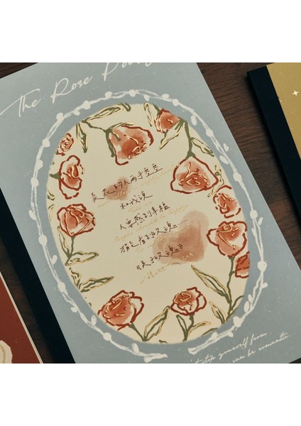 B B5 Gül El Kitabı B5 Dizüstü Retro Yüksek Değer Sevimli Yatay Sıra El Kitabı Öğrenci Not Defteri A5 Dizüstü Klasik Hediye El Kitabı (Yurt Dışından) indirimleri