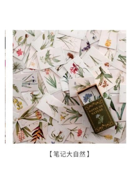 Stil 8 100 Adet Vintage Çiçek Peri Melek Mektup Malzeme Kağıt Baskı Retro Bloknot Kart Notları Scrapbooking Günlük Dergiler Dıy (Yurt Dışından)