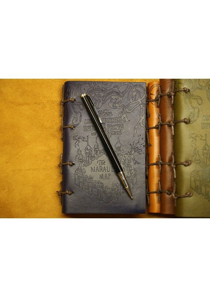 Mavi A6 Vintage Deri Defter Kraft Kağıt Iç Sayfa Kitap Pu Ipli Kitapçık Defter Günlüğü Defter (Yurt Dışından)