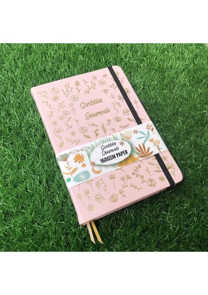 Orman Yeşili 5x5 Dot-Grıd Sayfa Nokta Izgara Dergisi A5 Pu Deri Kapak Mermi Noktalı Defter Çizim Bujo 160 Sayfa 5x5 mm Dot-Grıd Kalın 160GSM Kağıt (Yurt Dışından)