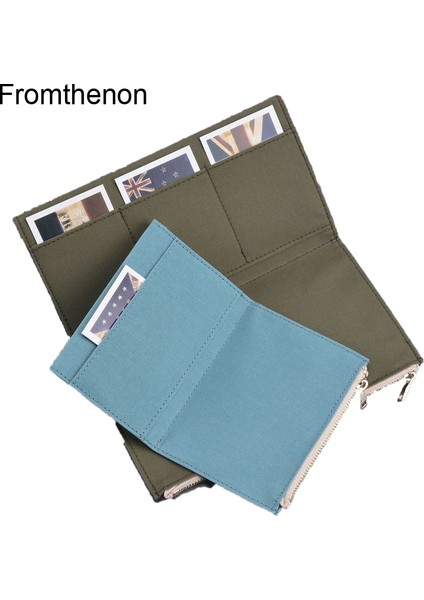 Mavi Pasaport S Seti Midori Gezginler Için Fromthenon Vintage Saklama Çantası Dizüstü Fermuarlı Cebi Retro Kanvas Kart Tutucu Dosya Çantası Okul Kırtasiye (Yurt Dışından) fırsatları
