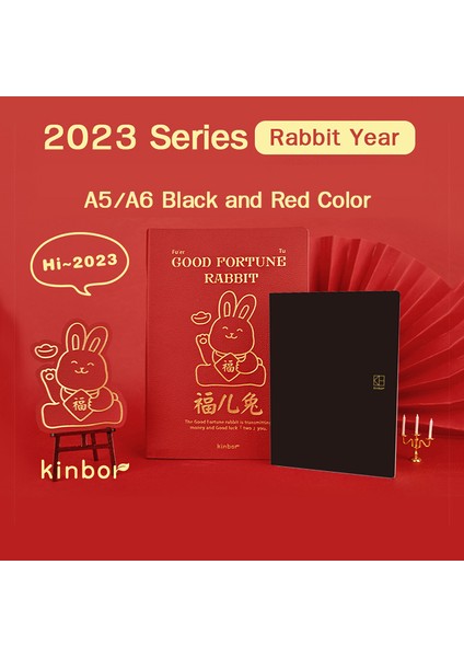 A5RED1PVC Kinbor 2023 A6 A5 Zaman Planı Planlayıcısı Günlük Öğrenme Dizüstü 224 Sayfa Günlük Pu Deri Kapak Блокнот Ofis Okul Kırtasiye (Yurt Dışından) indirimleri