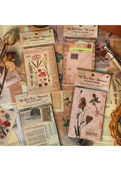 B Journamm 30 Adet/paket Vintage Karalama Defteri Malzemeleri Kağıt Kolaj Önemsiz Dergisi Dıy Fotoğraf Albümü Estetik Kırtasiye Dekor Kağıt Seti (Yurt Dışından) fiyatları
