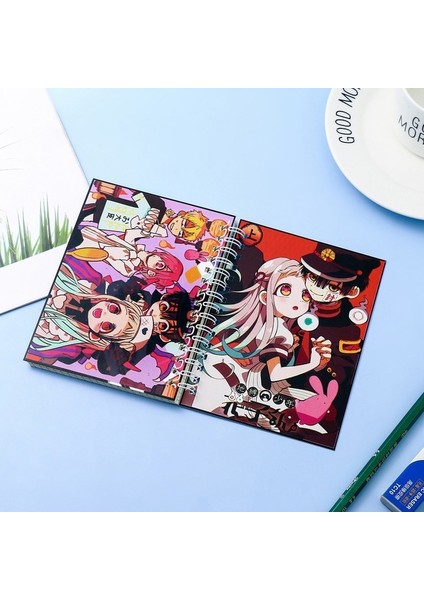Stil 9 Iblis Avcısı Sketchbook Anime Dizüstü Programları Kırtasiye Okul Malzemeleri Sabit Kawaii Günlüğü Not Defteri Kamado Nezuko (Yurt Dışından)