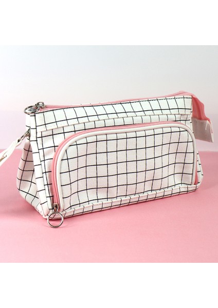 Stil 4 Kalem Kutusu Trousse Scolaire Kalem Kutusu Okul Malzemeleri Tuval Büyük Kapasiteli Kore Kırtasiye Estuches Escolares Kalem Çantası (Yurt Dışından) fiyatları