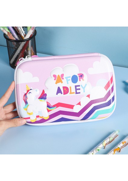 Çikolata Kalem Kutusu Kawaii Unicorn Kız Sevimli Estojo Escola Malzeme Okul Malzemeleri Yüksek Kapasiteli Kalemlik Kalem Kutusu Piornik Szkolny (Yurt Dışından)