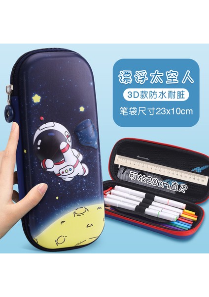 Stil 10 Unicorn Kalem Kutusu Kawaii Kırtasiye Astronot Kalem Kutusu Trousse Scolaire Sevimli 3D Kalem Kutusu Astuccio Estojo Escolar Kalem Kutusu (Yurt Dışından)