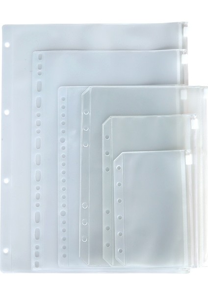 B5 Adı A6 A5 B5 Pvc Şeffaf Çanta El Kitabı Saklama Belge Çantası Bilgi Çantası Not Defteri Kartvizit Kitap Gevşek Yaprak Çanta (Yurt Dışından)