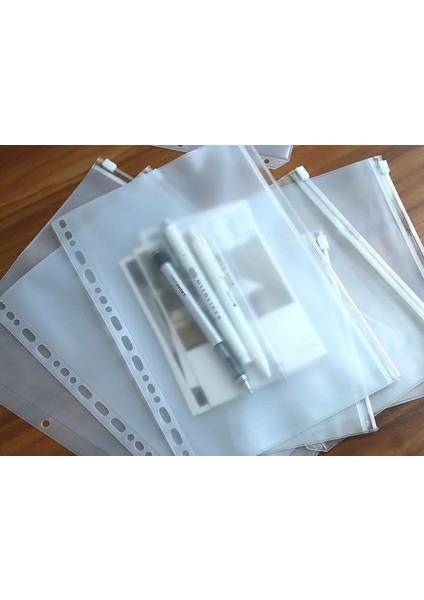 B5 Adı A6 A5 B5 Pvc Şeffaf Çanta El Kitabı Saklama Belge Çantası Bilgi Çantası Not Defteri Kartvizit Kitap Gevşek Yaprak Çanta (Yurt Dışından)