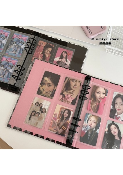 Kompakt 3 Inç Mınkys 2023 Yeni Retro Eşkenar Dörtgen A5 Kpop Fotoğraflı Bağlayıcı Toplama Kitap Idol Fotoğraf Kartı Albümü Kawaii Kırtasiye (Yurt Dışından) fiyatları
