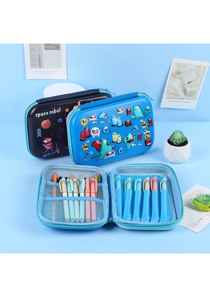 Stil 4 Unicorn Kalem Kutusu Kore Kırtasiye Kalem Kutusu 3D Kalemlik Büyük Kapasiteli Kalem Kutusu Okul Malzemeleri Trousse Scolaire Kalem Kutusu (Yurt Dışından)