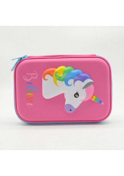 Butik Kalem Kutusu Unicorn Kalem Kutusu Okul Malzemeleri Kawaii Estuche Escolar Lapices Sevimli Piornik Kalem Kutusu Astuccio Pennenzak Kalem Kutusu (Yurt Dışından)