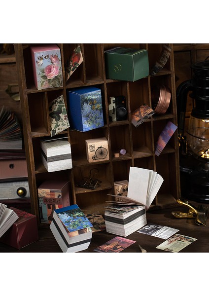 Bir Yoofun 450 Yaprak Bloknot Malzeme Kitap Vintage Sülfürik Asit Kağıt Kolaj Mermi Günlükleri Dekorasyon Okul Kırtasiye (Yurt Dışından) modelleri