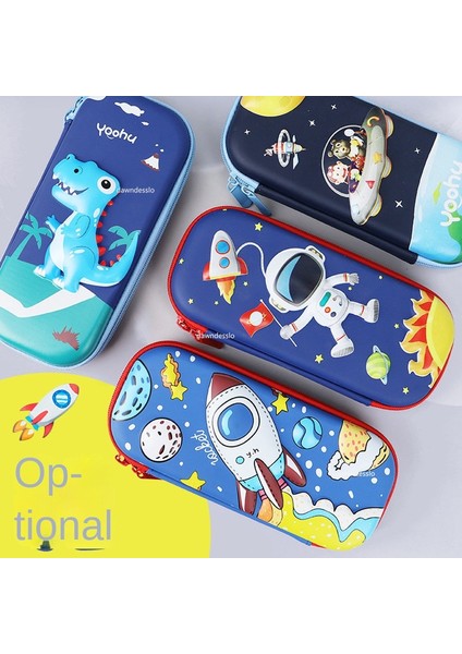 Dinozor Kalem Kutusu Kawaii Okul Kırtasiye 3D Uzay Kalem Kutusu Okul Malzemeleri Sevimli Dinozor Yüksek Kapasiteli Kalem Kutusu (Yurt Dışından) indirimleri