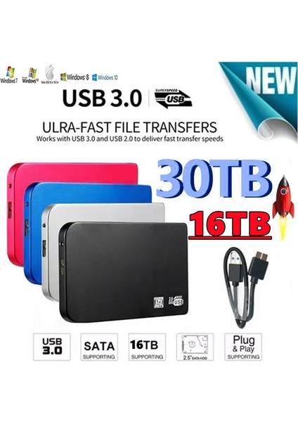 4 Tb Kırmızı Taşınabilir 128 Tb Yüksek Hızlı Harici Sabit Sürücü 4 Tb 8 Tb 64 Tb SSD Çıkarılabilir Depolama Aygıtı Dizüstü Bilgisayar Mikro Bilgisayarları Için Sabit Disk (Yurt Dışından) modelleri