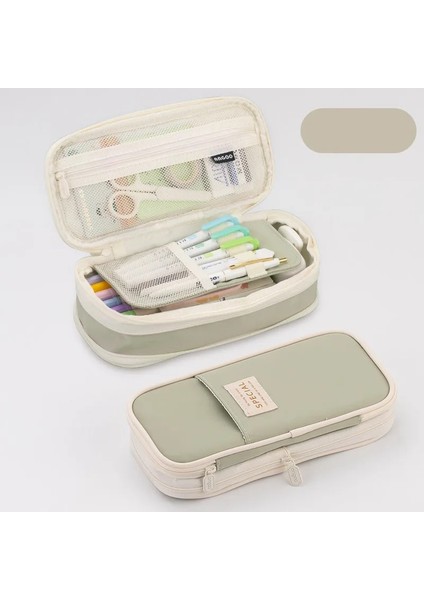 B4 Büyük Kapasiteli Kalem Kutusu Kırtasiye Okul Malzemeleri Kalem Kutuları Kılıfı Ofis Masası Saklama Çantası Öğrenciler Çocuklar Kalem Kutusu Çanta Kutusu (Yurt Dışından) modelleri