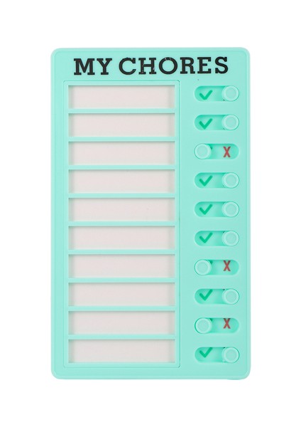 Boşaltın My Chores Gn Duvara Asma Kontrol Listesi Karavan Işleri Öz Disiplin Saati Yapılacaklar Listesinde Yumruk Karavan Buzdolabı Not Notu Mesaj Panosu (Yurt Dışından)