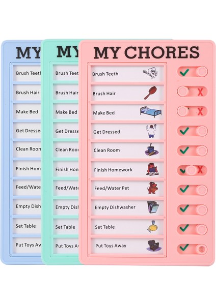 Boşaltın My Chores Gn Duvara Asma Kontrol Listesi Karavan Işleri Öz Disiplin Saati Yapılacaklar Listesinde Yumruk Karavan Buzdolabı Not Notu Mesaj Panosu (Yurt Dışından) indirimleri