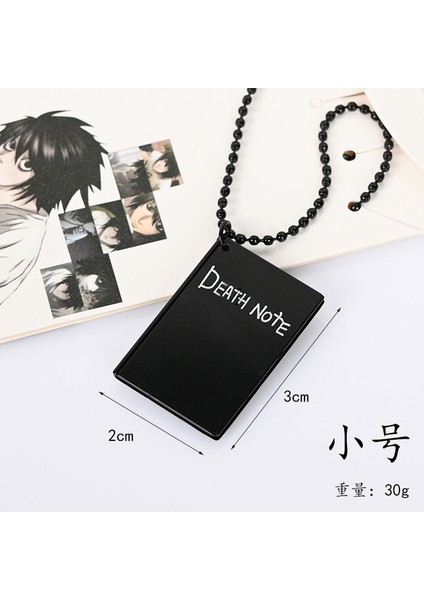 Sadece Kolye A5 A5 Rol Oynayan Ölü Not Yazma Günlük Defter Günlüğü Karikatür Kitap Sevimli Moda Teması RYUK2019 Death Note Planı Anime (Yurt Dışından)