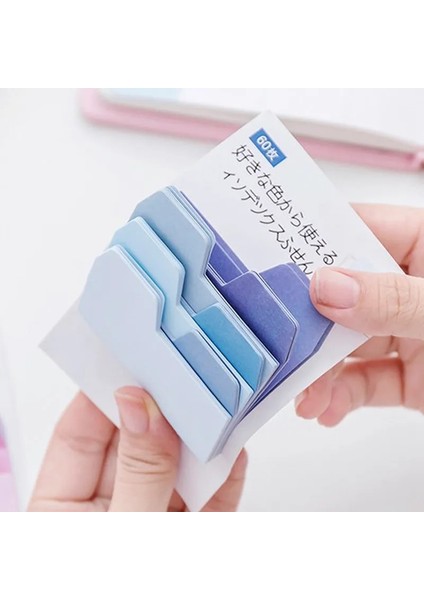 OSS25987GY1 60 Sayfa Renkli Bloknot Yapışkan Notlar Dizin Yayınlandı Planlayıcısı Çıkartmalar Not Defterleri Yer Imleri Kırtasiye Ofis Okul Malzemeleri (Yurt Dışından)