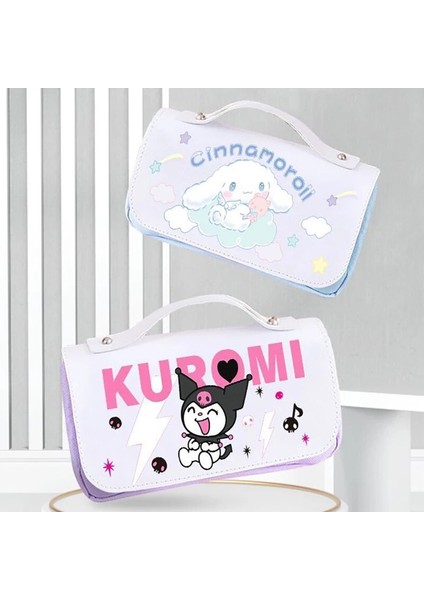 A2 Sanrio Pu Büyük Kapasiteli Kalem Kutusu Kawaii Cinnamoroll Melodi Kuromi Okul Malzemeleri Kalem Çantası Kalem Kılıfı Kalem Kutusu Kırtasiye (Yurt Dışından) modelleri