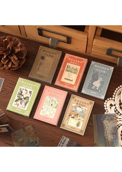 Bir Journamm 50 Adet/paket Vintage Dekor Kağıt Turnusol Kağıdı Yaratıcı Kırtasiye Malzemeleri Önemsiz Dergisi Dıy Scrapbooking Malzemeleri Kağıt (Yurt Dışından) fiyatları