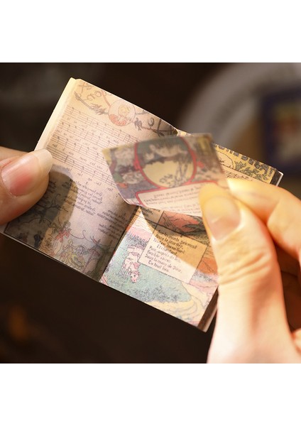 Bir Journamm 50 Adet/paket Vintage Dekor Kağıt Turnusol Kağıdı Yaratıcı Kırtasiye Malzemeleri Önemsiz Dergisi Dıy Scrapbooking Malzemeleri Kağıt (Yurt Dışından) indirimleri
