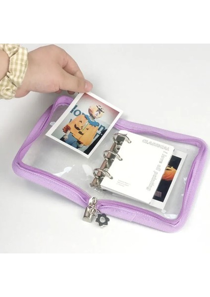 Mavi WITH10SHEETS Türük Kawaii Zip Çanta Mini Cep 3 Halka Gevşek Yaprak Günlüğü Defter Bağlayıcı Dergisi Gündem Kitap Doğum Günü Kore Okul Kırtasiye (Yurt Dışından) indirimleri