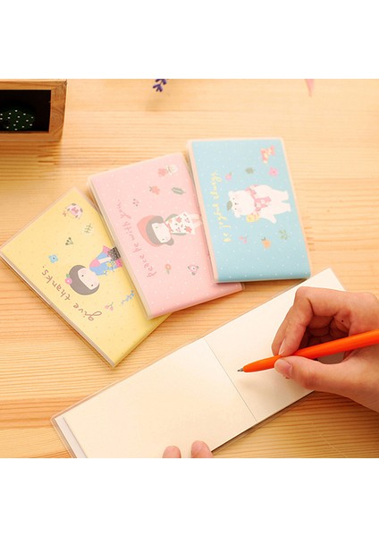 4 Adet 4 Adet/grup Rilakkuma Mini Dizüstü Pvc Kapak Kawaii Hayvan Not Defteri Resimli Kitap Öğrenci Okul Malzemeleri Yaratıcı Kırtasiye (Yurt Dışından) modelleri