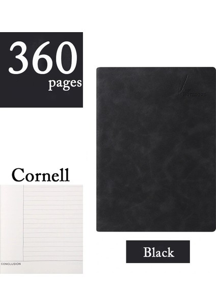 B Cornell A5 Defter A5/B5,360 Sayfa Cornell/boş/çizgili/okul Ofisi Için Damalı, Planlayıcı Not Defteri Gündemi 2023, Sanat Çizimi Için Eskiz Defterleri (Yurt Dışından)