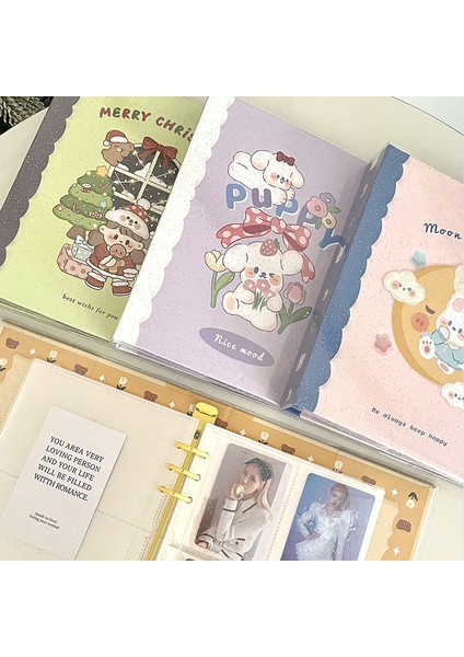 Yıldız 4 GIRD-10PC Sharkbang A5 Bağlayıcı Sert Kapak Kitap Yüzük Bandaj Kartpostallar Toplayın Etiket Organizatör Dergisi Gündem Dizüstü Noel Hediyesi Seti (Yurt Dışından) fırsatları