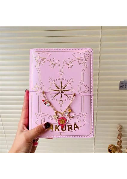 Deluxe Paket Japon Sakura Pembe Kırmızı Mor Anime Gevşek Yaprak Defter Kawaii Seyahat Dergisi El Kitabı Spiral A6 Sevimli Günlüğü Planlayıcısı Organizatör (Yurt Dışından) fiyatları
