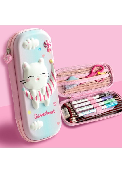 Stil 6 Sevimli Kalem Kutusu Okul Malzemeleri Unicorn Estuche Escolar Kalem Kutusu Büyük Kapasiteli Kawaii Kırtasiye Trousse Kalemlik Kalem Kutusu (Yurt Dışından)