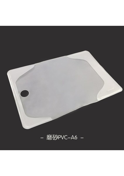 Buzlu A6 Pvc Kinbor Çadır Uygulanabilir A5 A6 Pvc Koruyucu Kapak Karikatür Desen Fırçalama Boy Kapak Toz Geçirmez Çadır Aksesuarları A5 Set Haftalık Plan (Yurt Dışından)