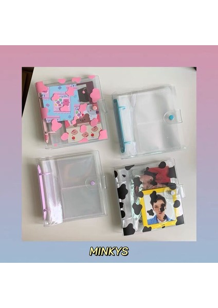 3 Inç Fotoğraf Için Işıltılı Kapak Mınkys Yeni Varış Kawaii Işıltılı 3/4/5/6 Inç 2 Halka Bağlayıcı Kpop Fotoğraflı Kitap Toplama Çift Taraflı Kollu Okul Kırtasiye (Yurt Dışından) fiyatları