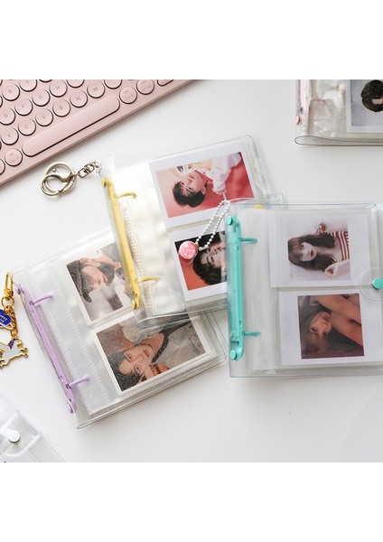 3 Inç Fotoğraf Için Işıltılı Kapak Mınkys Yeni Varış Kawaii Işıltılı 3/4/5/6 Inç 2 Halka Bağlayıcı Kpop Fotoğraflı Kitap Toplama Çift Taraflı Kollu Okul Kırtasiye (Yurt Dışından) fırsatları