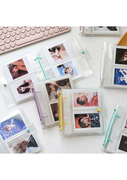 3 Inç Fotoğraf Için Işıltılı Kapak Mınkys Yeni Varış Kawaii Işıltılı 3/4/5/6 Inç 2 Halka Bağlayıcı Kpop Fotoğraflı Kitap Toplama Çift Taraflı Kollu Okul Kırtasiye (Yurt Dışından) indirimleri