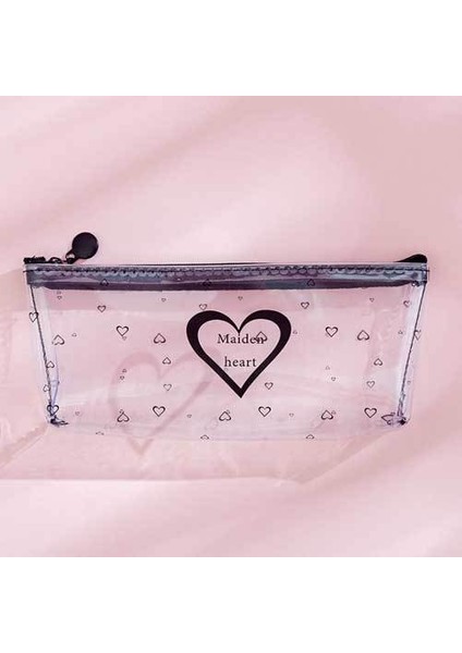 B-Styl-Kızlık Kalp Kawaii Yıldızlı Gökyüzü Kalp Kalem Kutusu Kız Erkek Hediyeler Için Okul Sevimli Şeffaf Kalem Kutusu Kalem Kutusu Kore Okul Kırtasiye (Yurt Dışından)