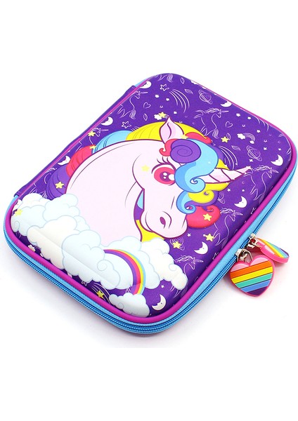 Stil 1 Unicorn Kalem Kutusu Kawaii Okul Kalem Kutuları 3D Kore Kırtasiye Kalem Kutusu Trousse Scolaire Okul Malzemeleri Sevimli Kalem Kutusu (Yurt Dışından)