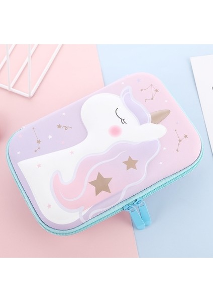 B Kawaii Kalem Kutuları Büyük Kapasiteli Pembe Kalem Kutusu Için Sevimli Okul Pennen Zak Plumier Scolaire Fille Estojo Escola Tavşan Kalem Kutusu (Yurt Dışından)