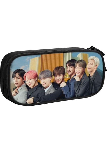 Stil 1 Kpop Pop Grubu Kalem Kutusu Erkek Kız Için Büyük Depolama Kalem Çantası Kutusu Okul Aksesuarları (Yurt Dışından) indirimleri