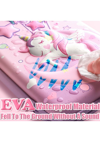 Tavşan Pembe-Loc ile 3D Kawaii Kalem Kutusu Estetik Unicorn Organizatör Kız Erkek Okul Ofis Malzemeleri Için Sevimli Kalem Kılıfı Kutuları Öğrenciler Kırtasiye (Yurt Dışından)