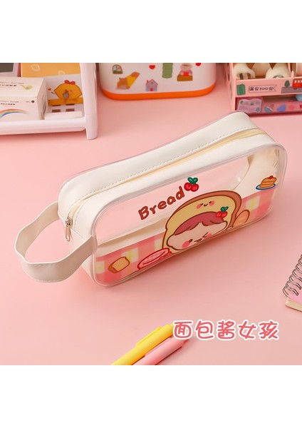 Stil 10 Kızlar Için Kalem Kutuları Kawaii Şeffaf Kalem Kutusu Büyük Kapasiteli Estuches Piornik Kalem Kutusu Trousse Scolaire Kalem Kılıfı (Yurt Dışından)