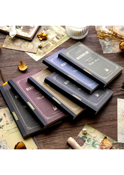 E Yoofun 100 Sayfa Not Defterleri 100 Tekrarlanmayan Desenli Her Iki Taraflı Baskı Scrapbooking Malzemesi Kağıt Arka Plan Dekor Kağıdı (Yurt Dışından) modelleri