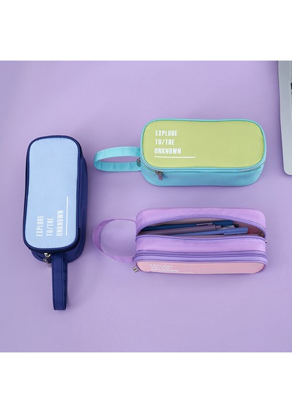 Stil 1 Büyük Kapasiteli Kalem Kutusu Kore Kalem Kutusu Estuches Escolares Kalem Kutusu Trousse Scolaire Kalemlik Kawaii Kırtasiye Kalem Kutusu (Yurt Dışından) fiyatları