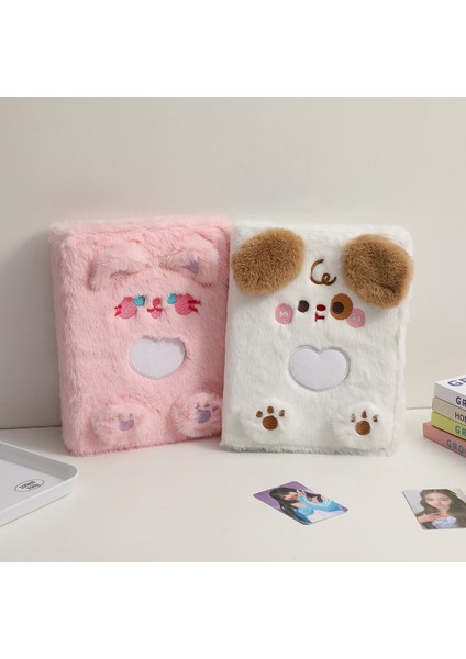 2 Cepler Kollu B Mınkys Kawaii Kabarık Kedi ve Yavru Köpek A5 Kpop Fotocard Bağlayıcı Toplama Kitap Idol Fotoğraf Kartı Tutucu Fotocard Albümü Kırtasiye (Yurt Dışından) fiyatları